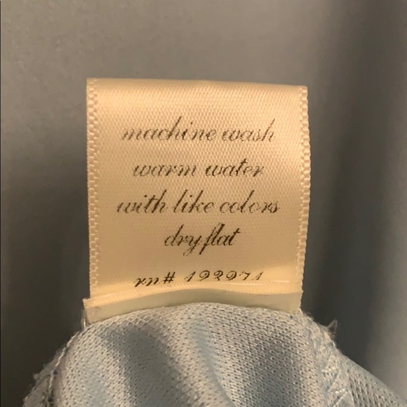 Ayla Sky Blue Dress with Lace Bell Sleeves - Picture 5 of 5